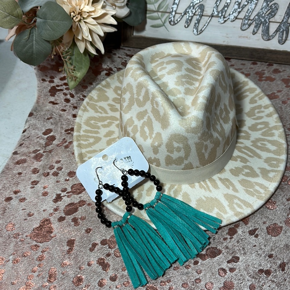 NWT crazy Train tassel earrings